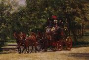 Thomas Eakins fairman rogers fyrspann Spain oil painting artist